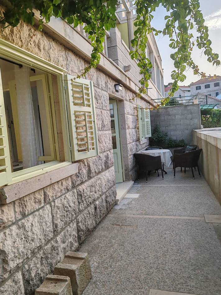 Ganze Wohnung, Ferienwohnung in Lumbarda mit Meerblick, Terrasse, Klimaanlage, W-Lan (869-4) in Lumbarda, Korcula