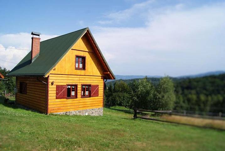 Domek letniskowy dla 8 osób, z ogród i taras oraz widok w Śląsk