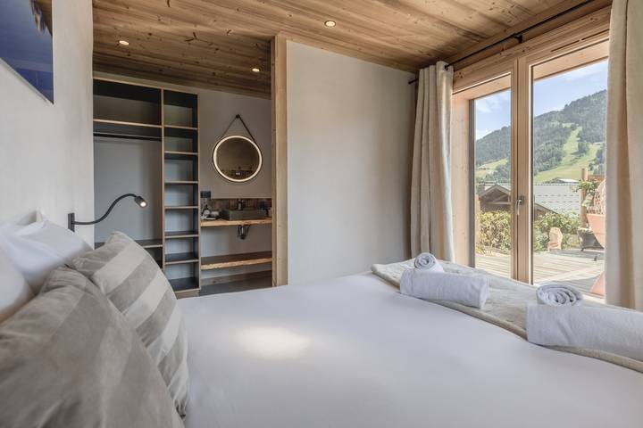 Chalet pour 12 personnes, avec Balcon ainsi que Terrasse et Jardin à Praz-sur-Arly - 3