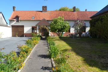 Gîte pour 11 personnes, avec jardin et terrasse à Feuquières-en-Vimeu