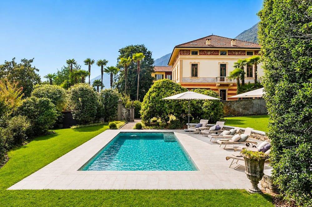 Villa Rododendro – Historische Luxusvilla mit Pool, Garten & direkter Seelage in Cannero, Cannero Riviera
