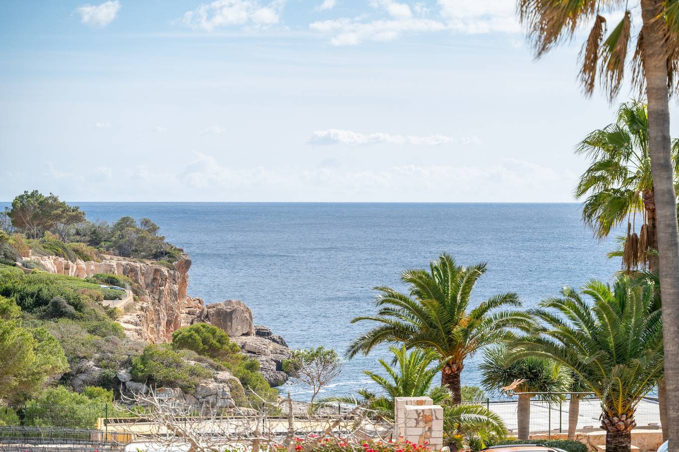 Ganze Wohnung, Ferienwohnung 'Pedrassa Gran Superior' mit Meerblick, Gemeinschaftspool und Wlan in Cala Santanyí, Santanyí
