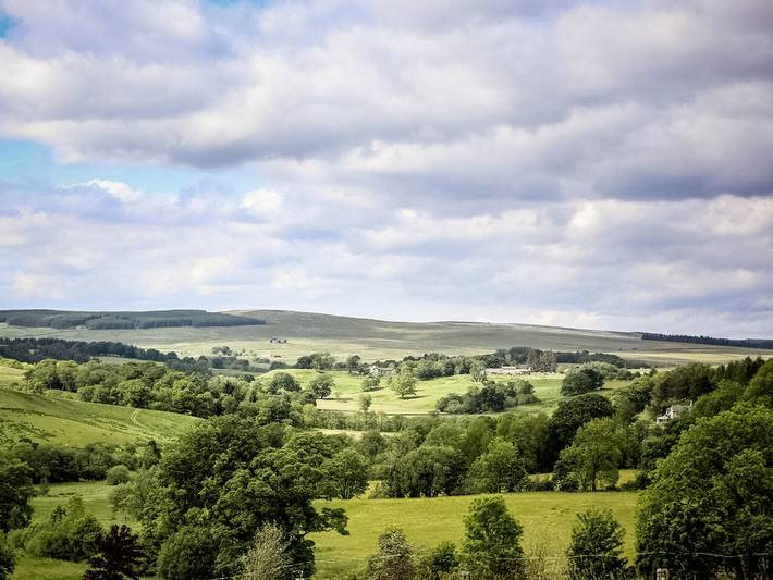 Casa rural para 6 personas con jardín in Kielder Forest Park