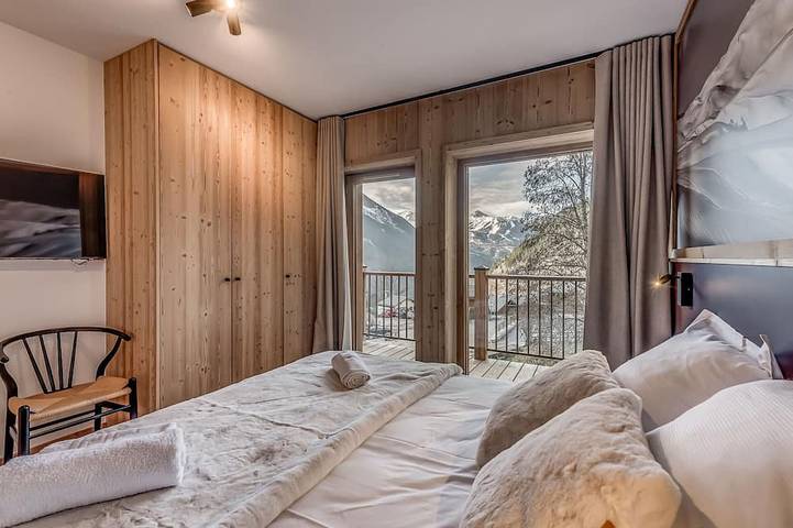 Ganze Wohnung, Champagny-en-Vanoise: Gemütliche Whg 6 Pers, 2 Sz, 71m², Balkone, WIFI in Champagny-en-Vanoise, Vanoise-Massiv