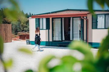 Camping für 4 Personen, mit Terrasse und Pool sowie Garten, mit Haustier im Salento