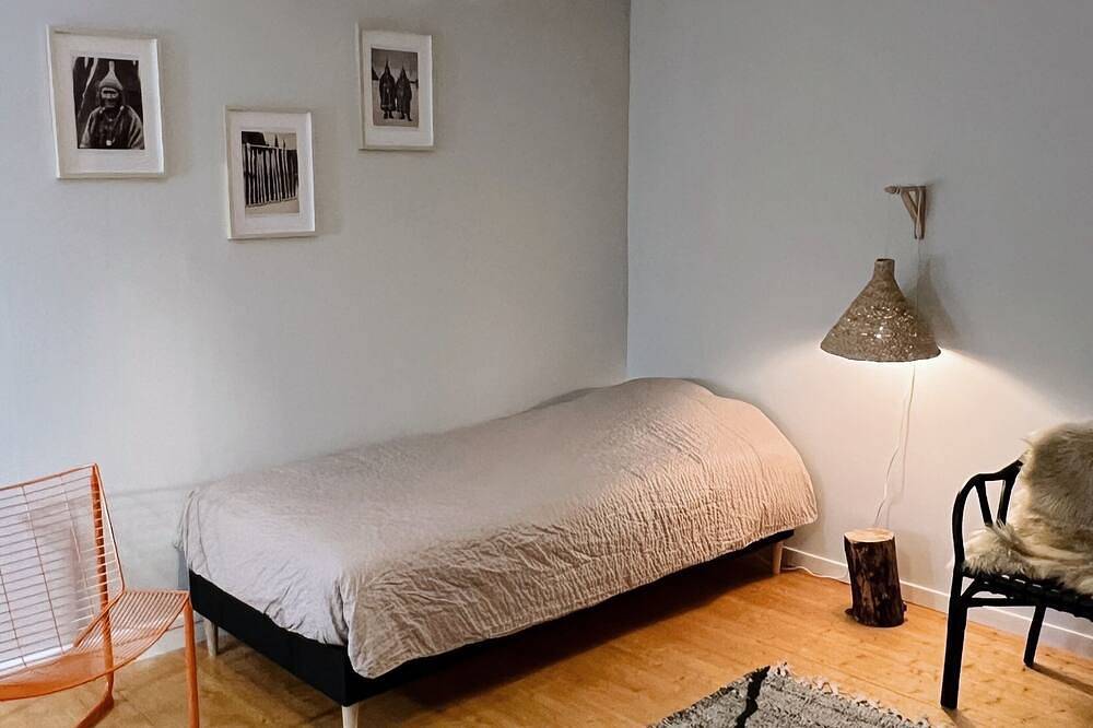 Lodge with lake view and Northern Lights. Close to hiking trails. in Norrbotten