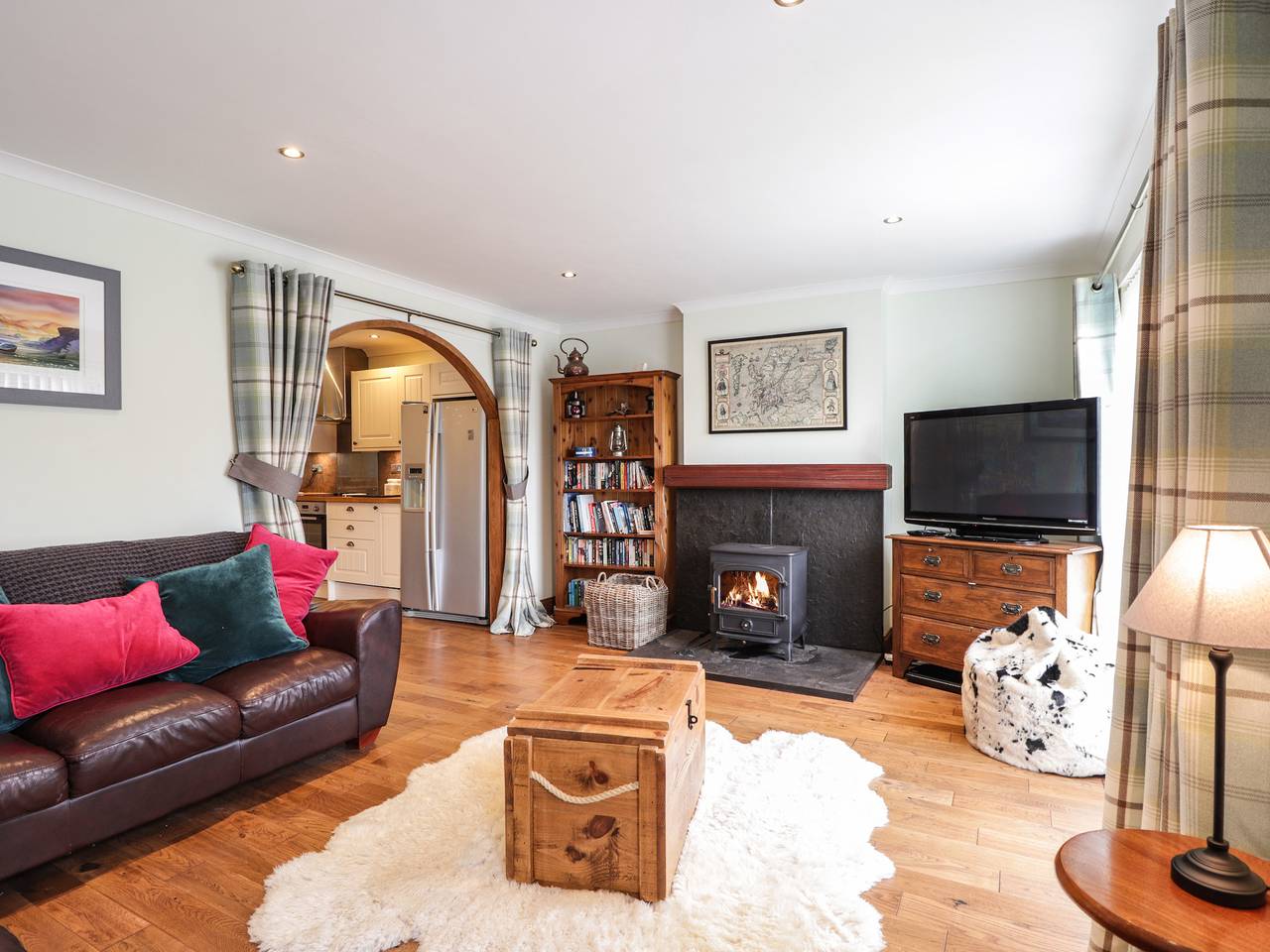 Hütte für 4 Personen mit Garten in Portree, Highlands