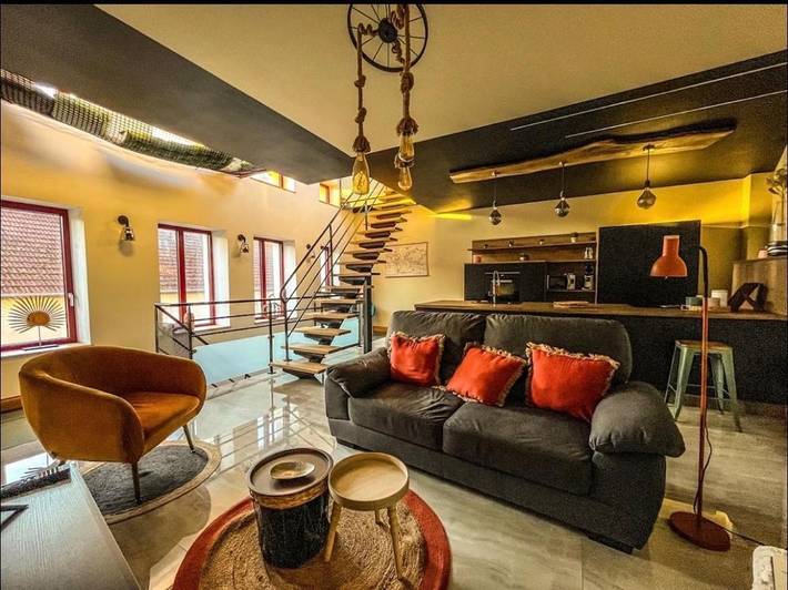 Appartement de vacances pour 4 personnes, avec terrasse et jacuzzi