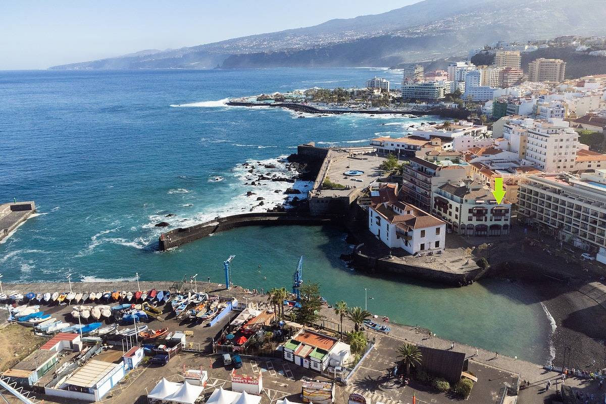 Appartement entier, Appartement de vacances pour 4 personnes avec terrasse in Puerto de la Cruz, Tenerife du Nord