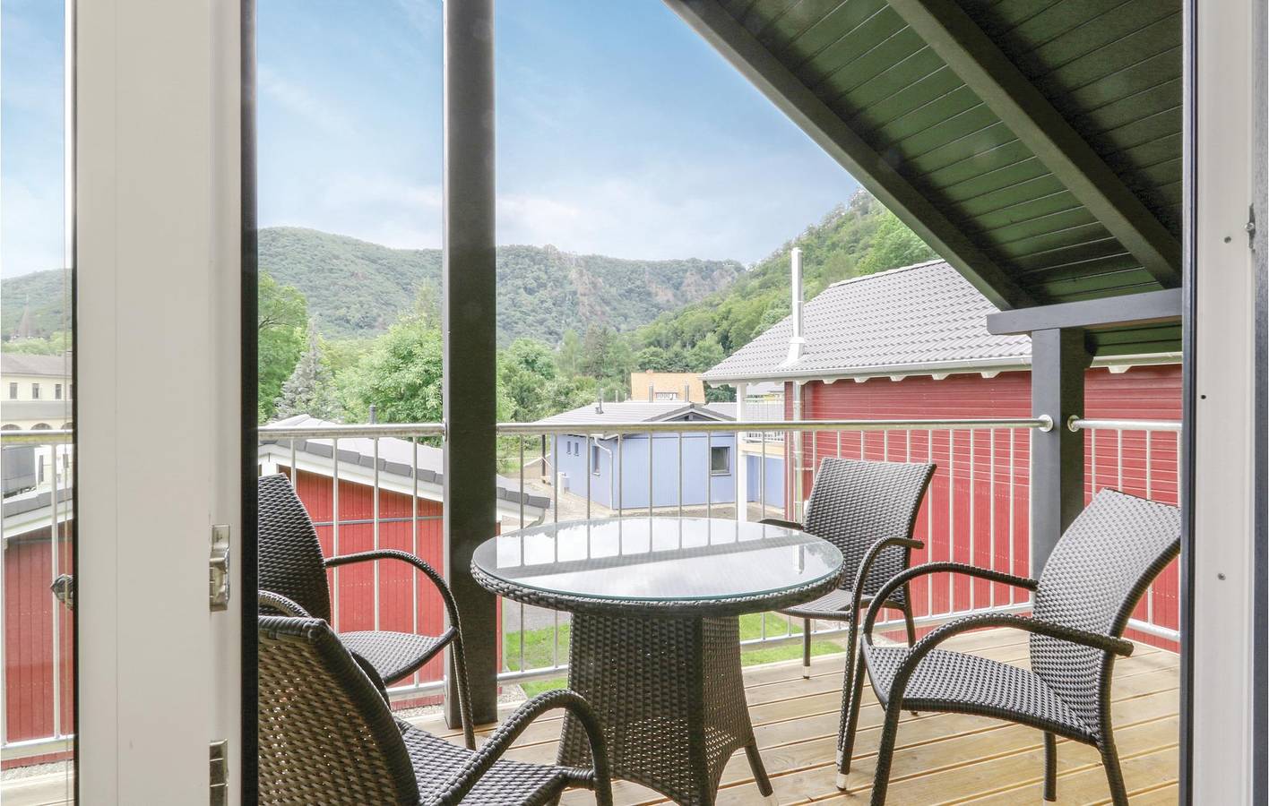 Gemütliches Sauna-Apartment mit Terrasse, Parkplatz & WiFi in der Nähe des Skilifts in Thale, Harzvorland