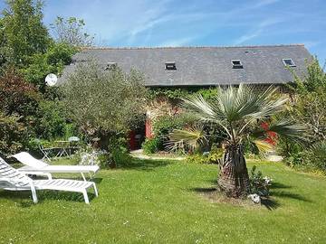 Chambre d’hôte pour 4 personnes, avec jardin à Gommenec'h