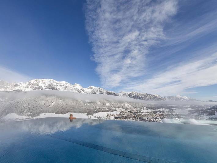 Hotel für 2 Personen, mit Whirlpool und Pool sowie Garten in Rohrmoos