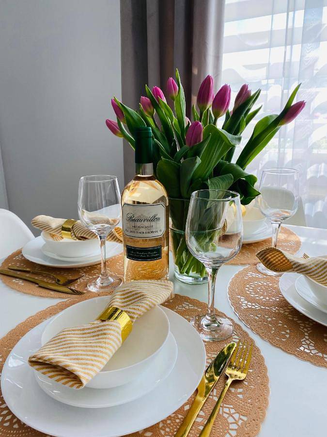 Ferienwohnung für 5 Personen, mit Ausblick und Terrasse