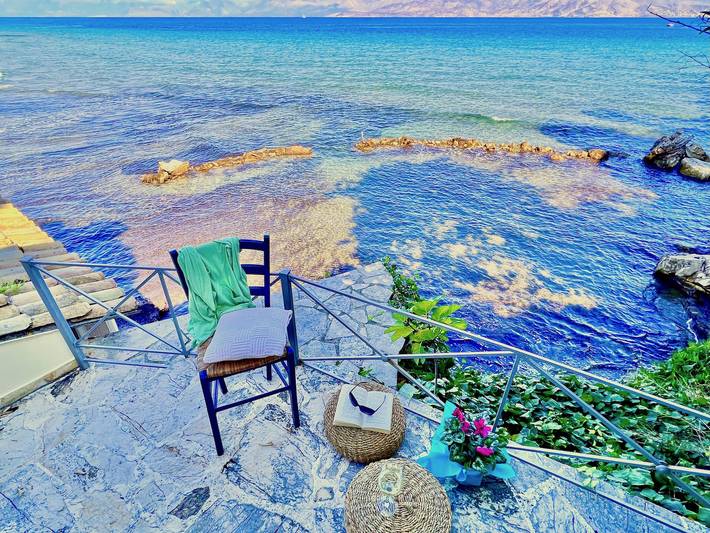 Apraos Beachfront Studio in Corfù