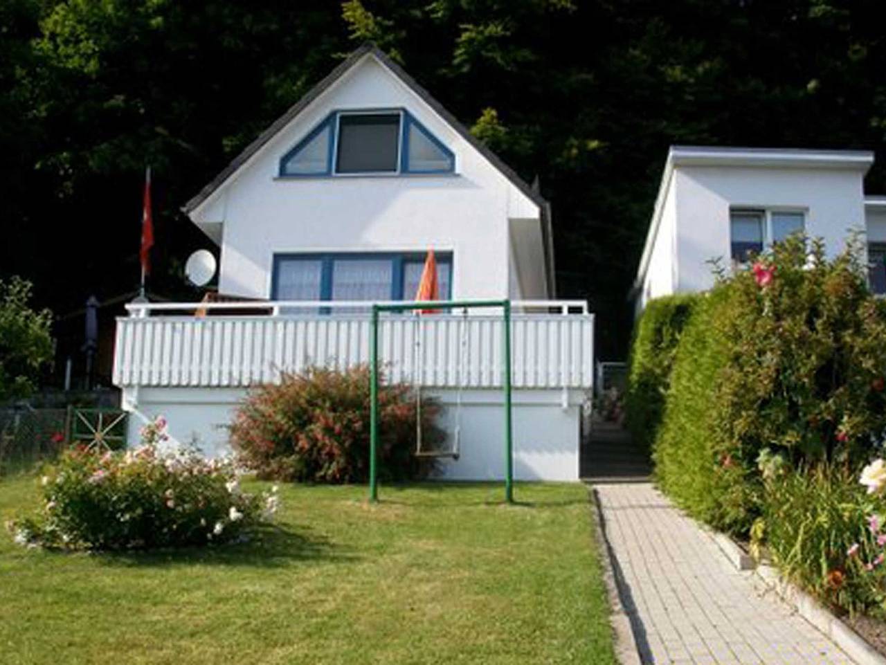 Ferienhaus Wagner - Fernblick zur Ostsee - Ferienhaus Wagner in Sassnitz, Nationalpark Jasmund