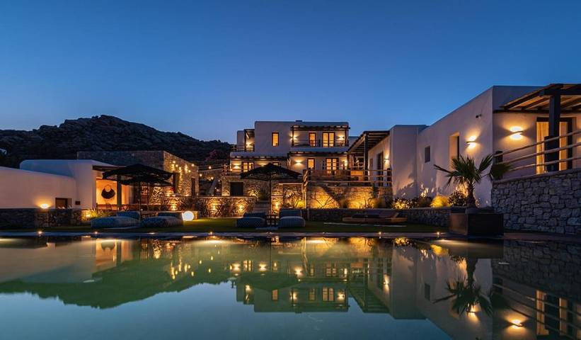 B&B für 2 Personen, mit Pool und Ausblick sowie Garten auf Mykonos