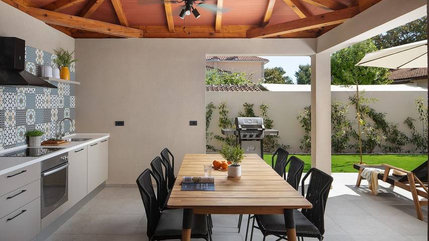 Villa für 6 Personen, mit Garten und Pool sowie Sauna, mit Haustier in Umag - 4