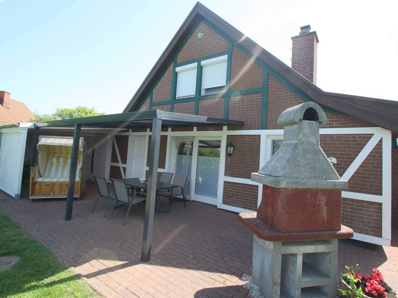 Fh Norderpiep 22  Sauna u Kamin - Ferienhaus Norderpiep 22 in Friedrichskoog-Spitze, Friedrichskoog