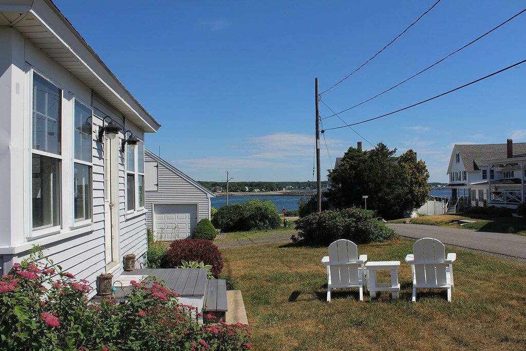 Zu Fuß zum Strand, Meerblick in York Beach, Cape Neddick