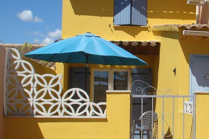 Maison de vacances pour 6 personnes, avec balcon et piscine