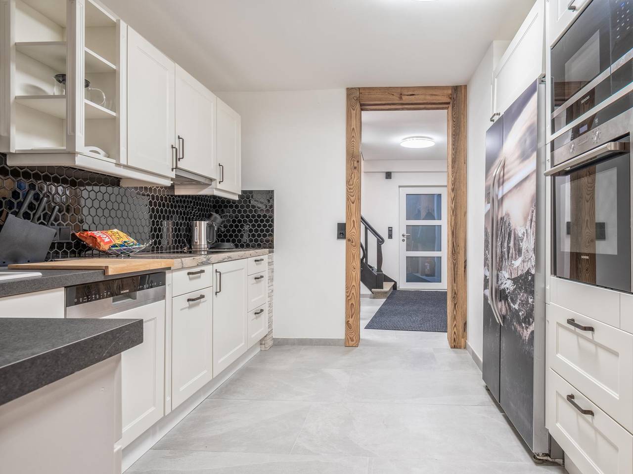 Luxuriöses Chalet im Zentrum, 50m zum Skibus in Fieberbrunn, Bezirk Kitzbühel
