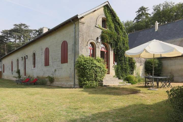 Maison de vacances pour 8 personnes, avec piscine ainsi que vue et terrasse