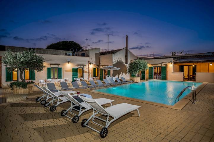 Villa con piscina per 16 persone, con Terrazza e Giardino a Marsala