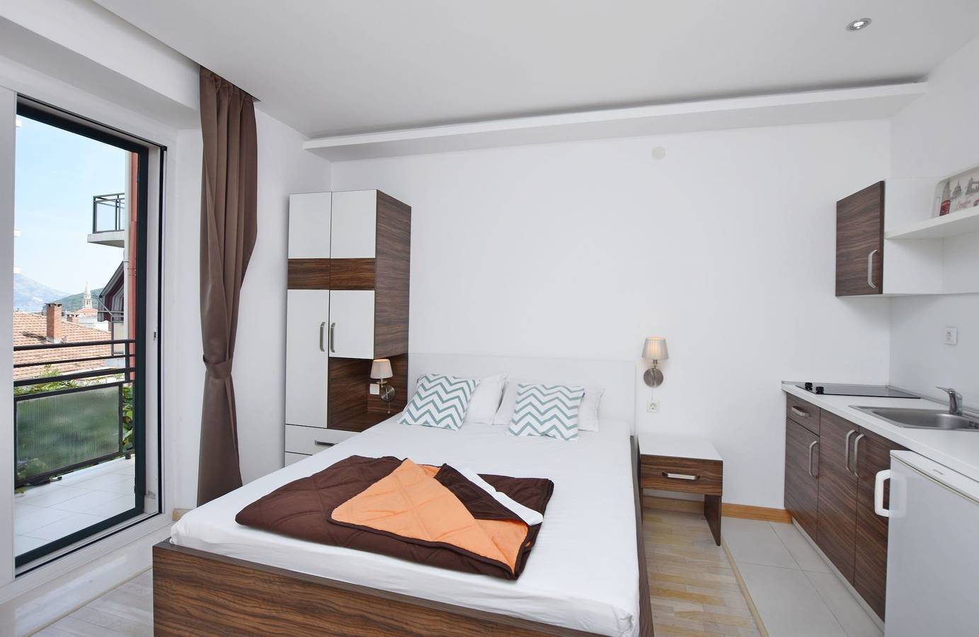 Estudio entero, Apartments Ivanovic in Budva, Municipio de Budva