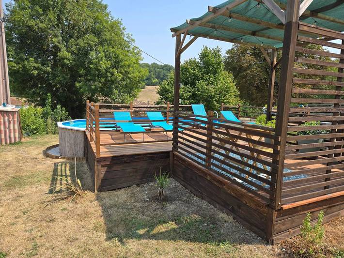 Maison de vacances pour 6 personnes, avec piscine ainsi que jardin et terrasse dans le Tarn-et-Garonne - 3
