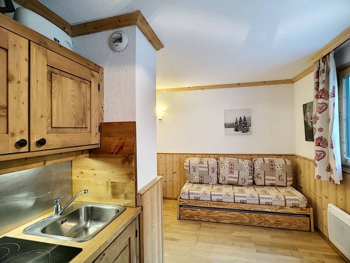 Gîte pour 2 personnes, avec balcon dans Station De Val Thorens - 4