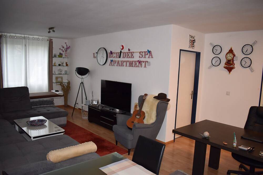 Ganze Wohnung, Charming 1-bedroom apartment with fitness room and Wifi in Breitenbach in Kanton Solothurn