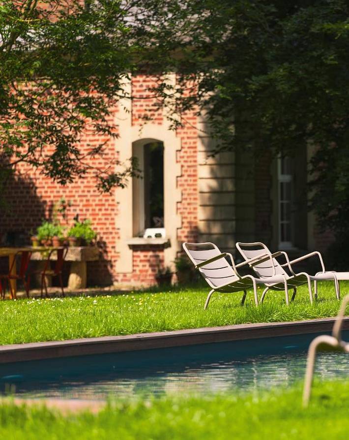 Gîte pour 4 personnes, avec piscine ainsi que vue et jardin à Gouy-Saint-André - 2