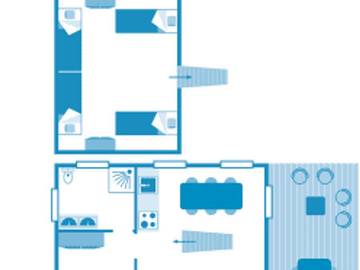 Camping pour 6 Personnes dans Fermanville, Cotentin, Photo 3