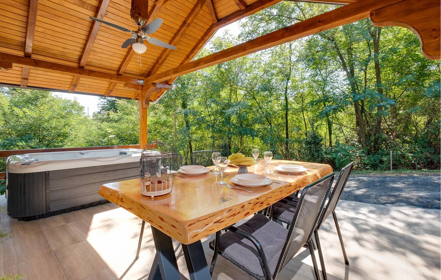 Casa de vacaciones para 3 personas con terraza in Región de Zagreb