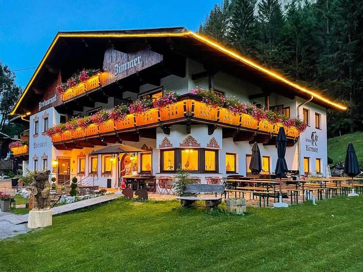 B&B für 2 Personen, mit Terrasse und Garten sowie Sauna in Leutasch