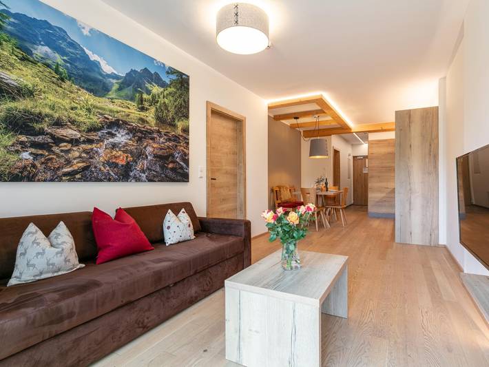 Ganze Wohnung, Wohnung mit Sauna und Süd-West-Terrasse in Haus, Schladming-Dachstein