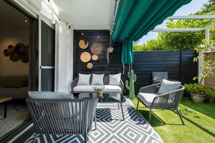Holiday apartment for 4 people, with balcony and garden - 1