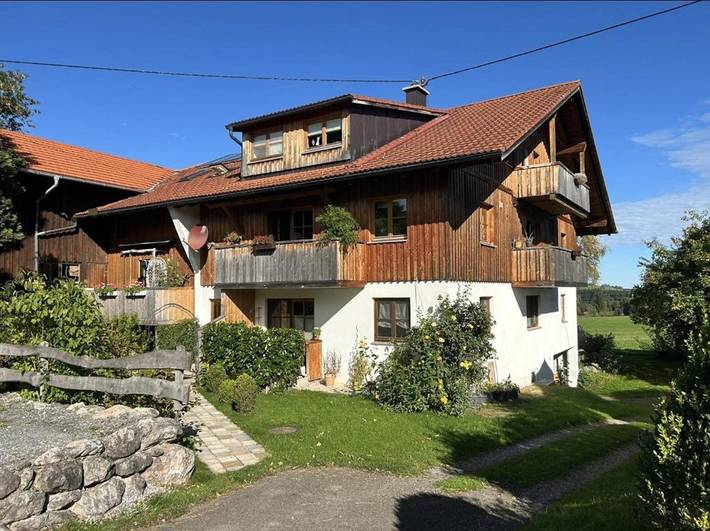 Ferienwohnung für 4 Personen, mit Garten und Terrasse, mit Haustier in Oy-Mittelberg