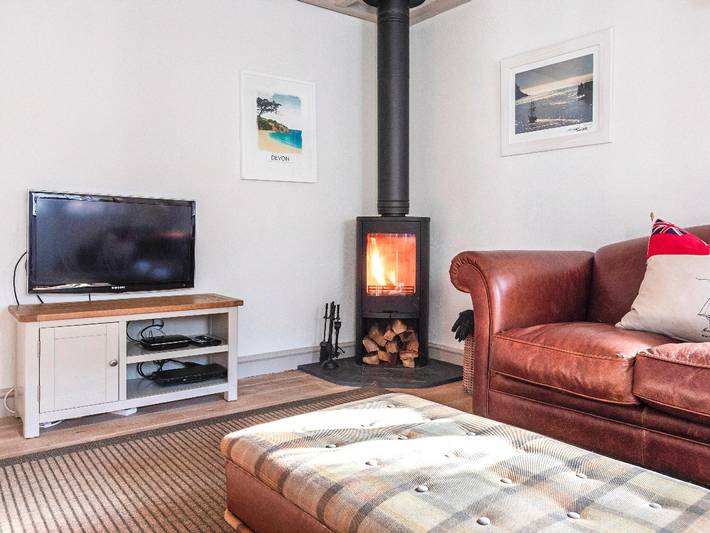 Casa rural para 5 personas con jardín in Stoke Fleming, Devon