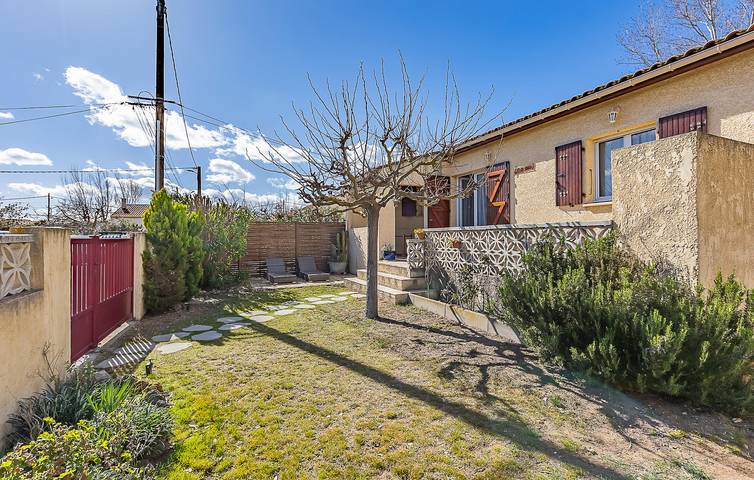 Ferienhaus für 4 Personen, mit Terrasse und Garten in Sérignan