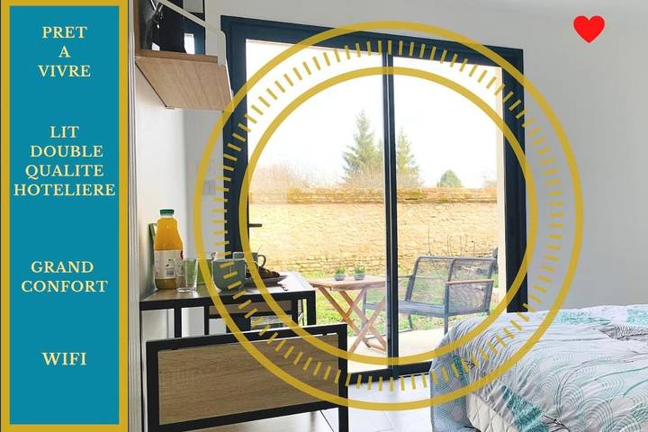 Gîte pour 2 personnes, avec balcon dans Saint-Hilaire-Saint-Mesmin - 4