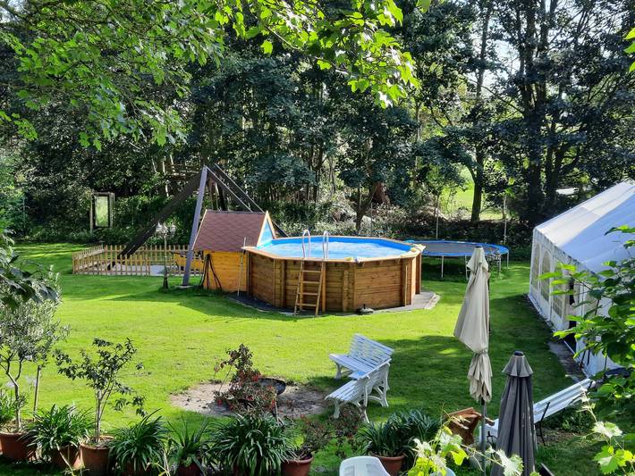 Ferienwohnung für 4 Personen, mit Garten