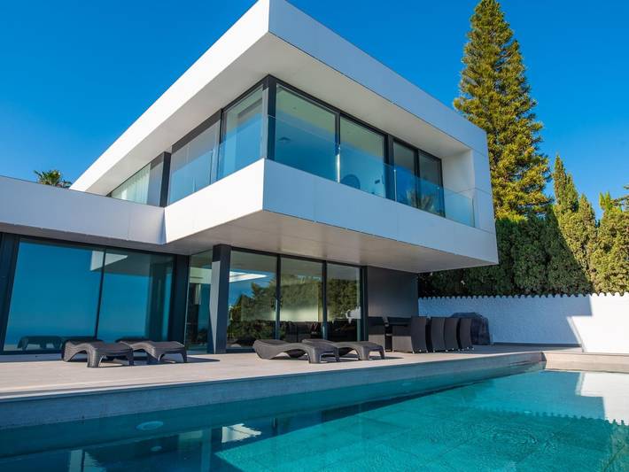 Maison de vacances pour 12 personnes, avec Balcon/Terrasse ainsi que Vue sur l’océan et Piscine à Salobreña