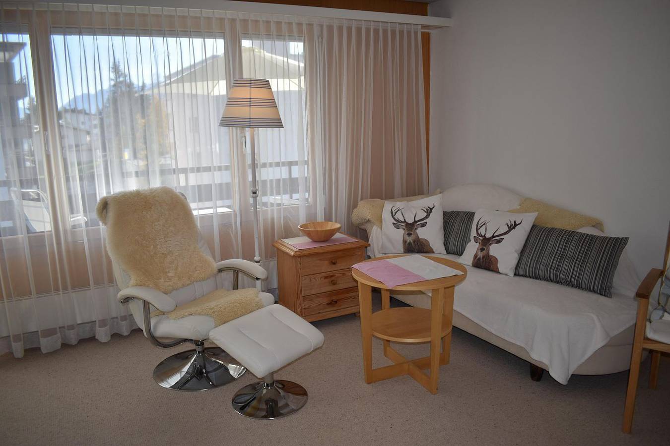 Appartement entier, Appartement de vacances pour 2 personnes avec balcon in Vaz/Obervaz, Chaîne de Plessur