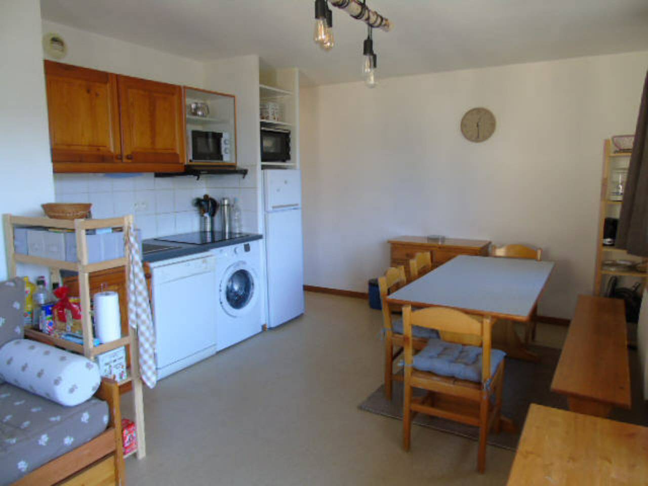 Appartement entier, Appartement 3P+Cabine, 8 pers, proche remontées, parking in Valfréjus, Modane