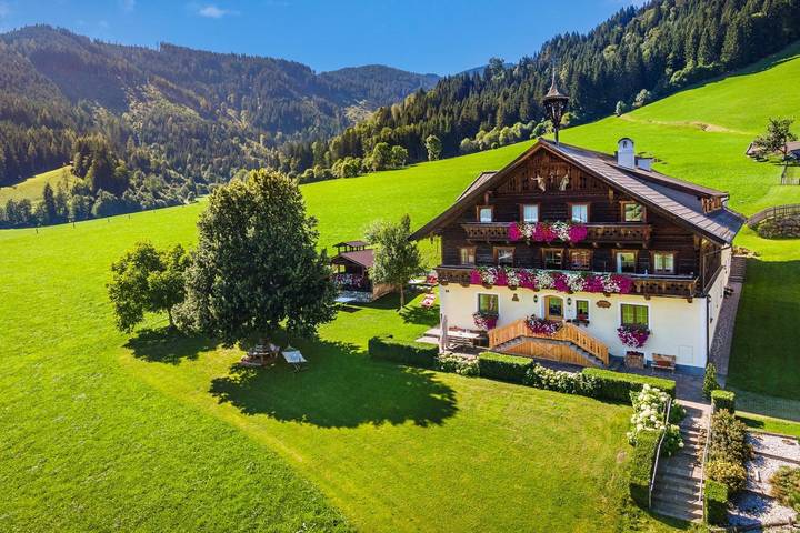 Bauernhof für 2 Personen, mit Balkon und Terrasse sowie Garten und Sauna in Flachau
