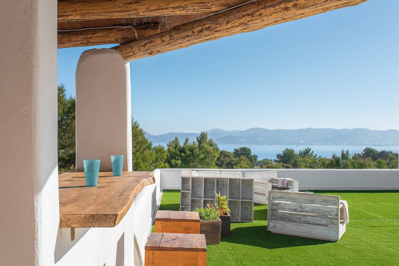 Villa Horizonte in Cala Bassa, Sant Josep de sa Talaia