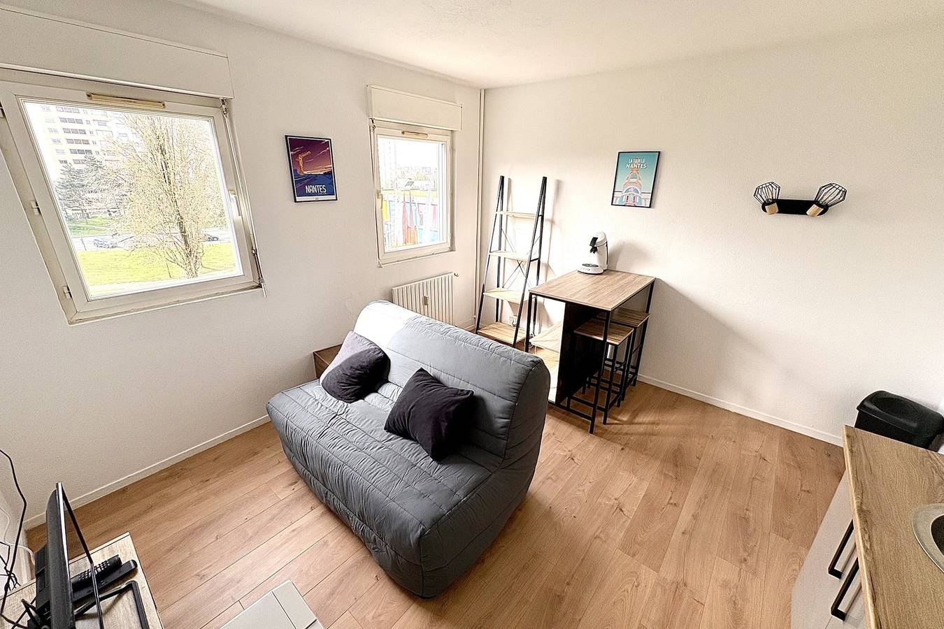 Studio entier, Studio Lumineux avec Vue au Cœur de Nantes in Nantes, Région de Nantes