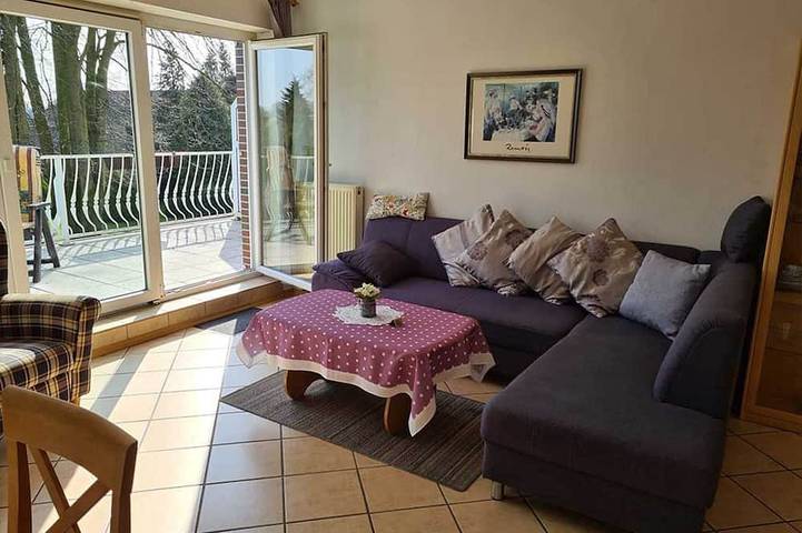 Ferienwohnung für 5 Personen, mit Balkon und Garten
