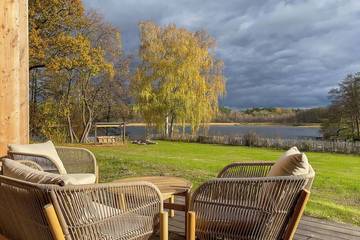 Ferienhaus für 4 Personen, mit Balkon und Garten in Flecken Zechlin